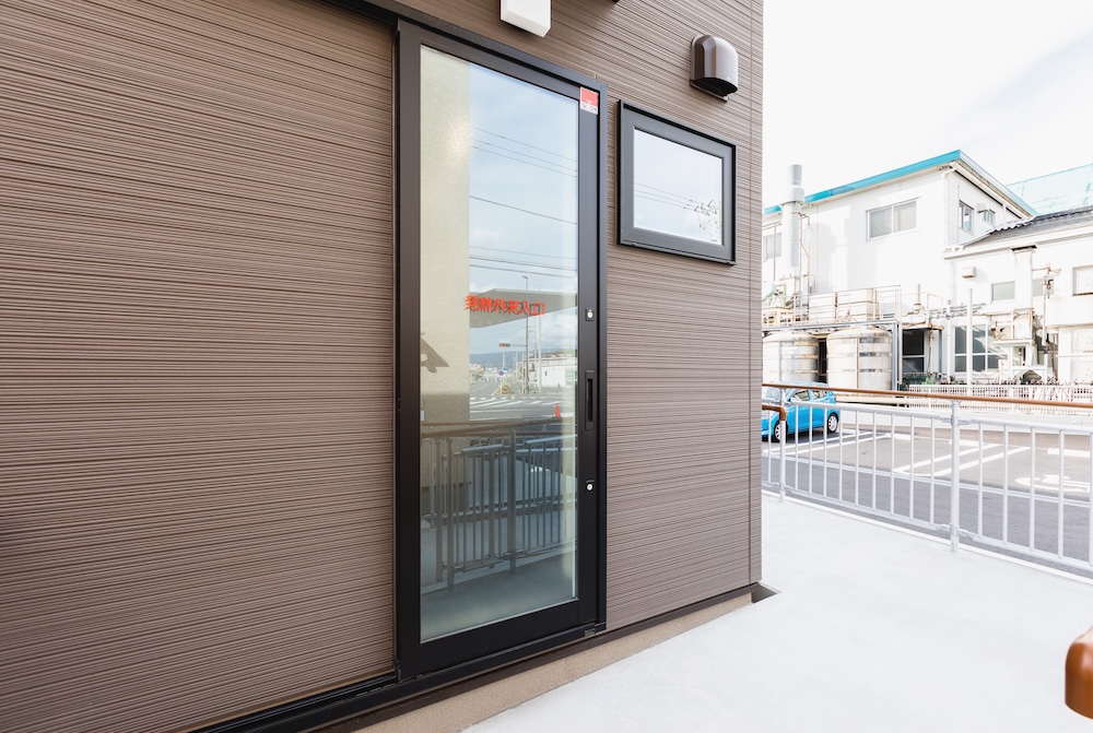 専用の診察室と独立した動線